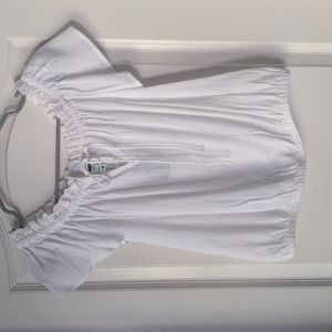 NWT - Express white off the shoulder blouse. Size xs